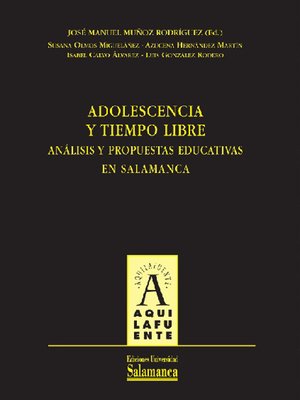 cover image of Adolescencia y tiempo libre